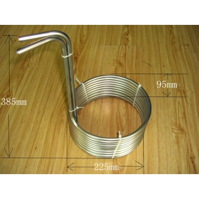 25ft Stainless Steel coil tube wort chiller tube and fitting