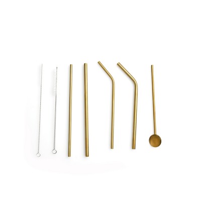 Trending hot products eco-friendly stainless drinking coffee /tea straight steel straw for bar