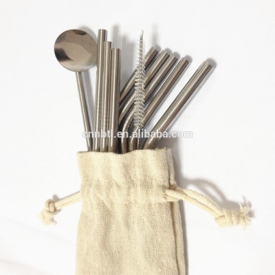 Food grade stainless steel straws, metal straws for drinking