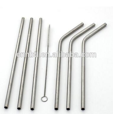 304 food grade stainless steel straw,reusable eco-friendly