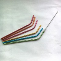 CE certified environmental-friendly low price new type wholesale metal straws