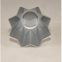 High quality Anodised aluminum fixed Bottom Eight-pointed Star Cake pan Mould